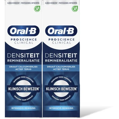 Oral-B Density linical tandpasta 2-pack
