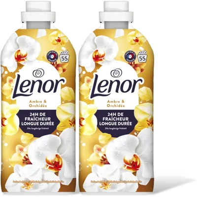 Lenor Wasverzachter gouden orchidee 2-pack