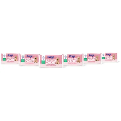 Page Sensitive vochtig toiletpapier 6-pack