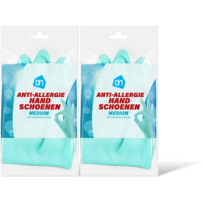 AH Anti-allergie handschoenen M 2-pack