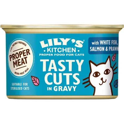 Lily's Kitchen Tasty cuts in saus met oceaanvis