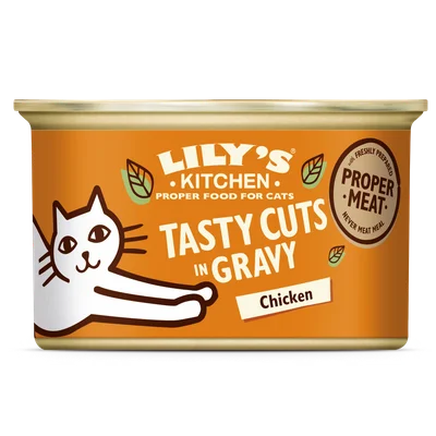 Lily's Kitchen Cat Tasty Cuts Chicken gravy blik