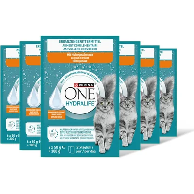Purina ONE Hydralife met kipsmaak 6-pack