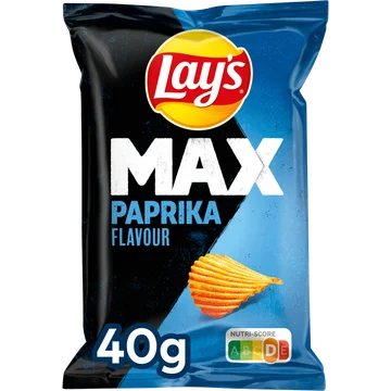 Lay's Max Ribbel Chips Paprika 40 gr
