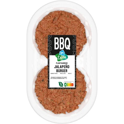 AH Terra Plantaardige jalapeno burger