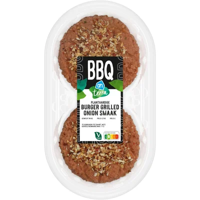 AH Terra Plantaardige burger grilled onion smaak