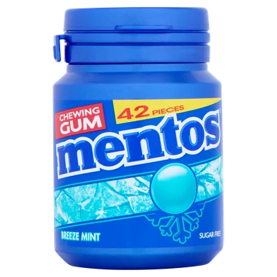 Mentos Gum mighty mint pot