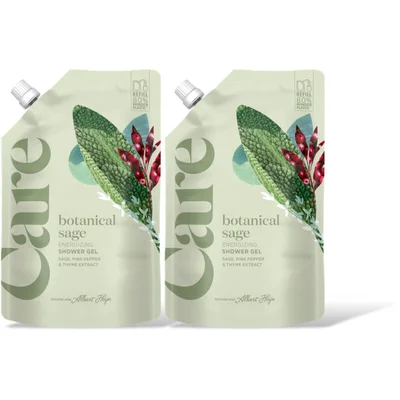 Care Botanical sage shower gel refill 2-pack