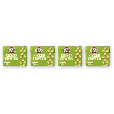 Hak Kikkererwten 4-pack