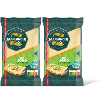 AH Zaanlander Jong 48+ plakken voordeel 2-pack