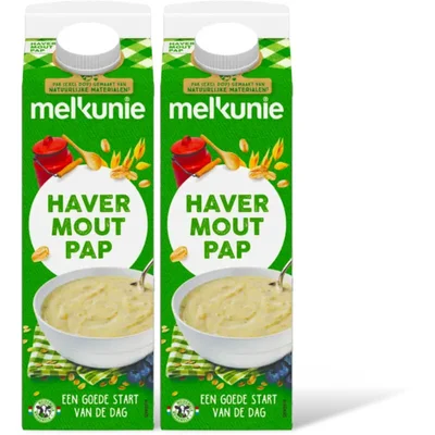 Melkunie Havermoutpap 2-pack