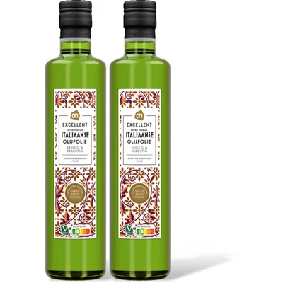 AH Excellent Olijfolie extra vierge Italiaans 2-pack