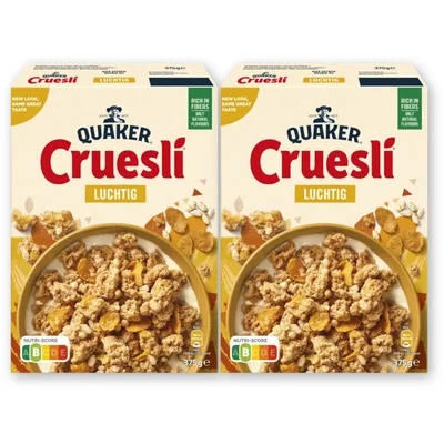Quaker Cruesli luchtig 2-pack