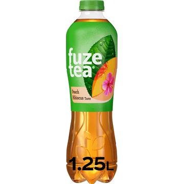 Fuze Tea Black Iced Tea Peach Hibiscus 1,25 L
