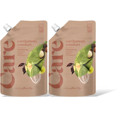 Care Cardamom shower gel refill 2-pack