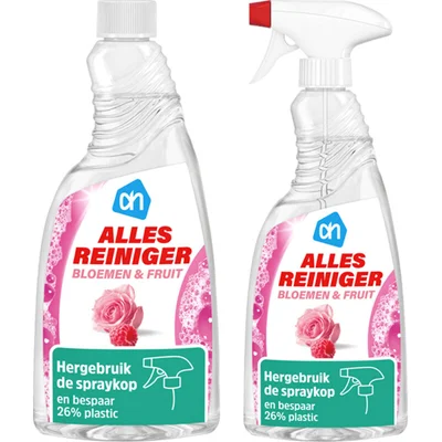 AH allesreiniger bloemen & fruit pakket