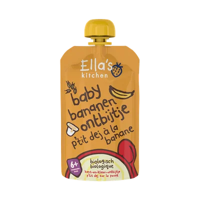 Ella's Kitchen Baby ontbijtje banaan 6m+