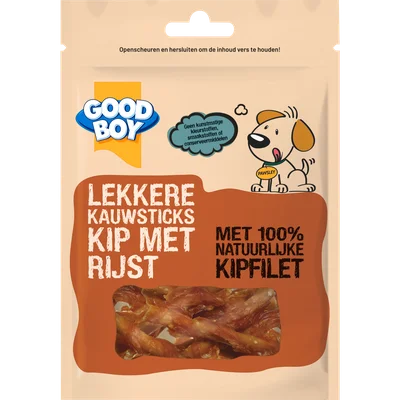 GOOD BOY Hondensnacks kauwsticks met rijst