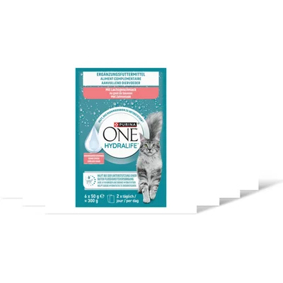 Purina ONE Hydralife met zalmsmaak 6-pack