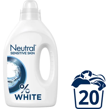 Neutral Vloeibaar Wasmiddel Wit 20 wasbeurten