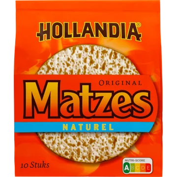 Hollandia Original Matzes Naturel 10 Stuks 200 g