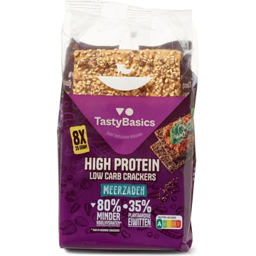 TastyBasics Low Carb - High Protein Cracker Meerzaden