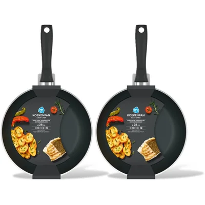 AH Koekenpan easy chef 28cm 2-pack