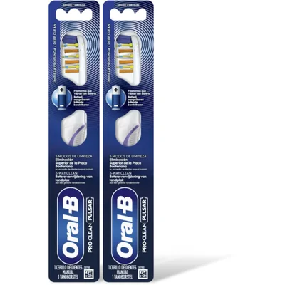 Oral-B Pulsar clean tandenborstel 2-pack