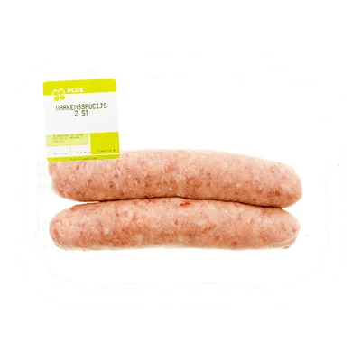 PLUS Saucijs gemengd 2 stuks