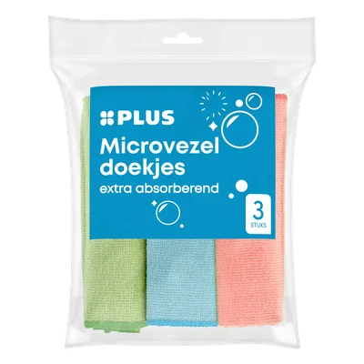 PLUS Microvezeldoek 35x35cm
