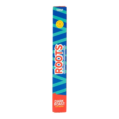 Roots Koffiecapsules dark roast bio