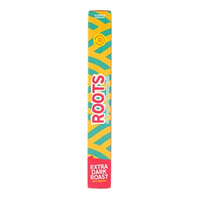 Roots Koffiecapsules extra dark roast bio