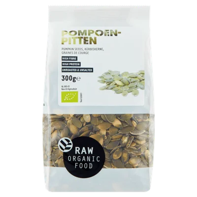 Raw Organic Food Pompoenpitten biologisch