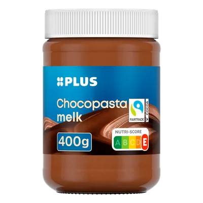 PLUS Chocopasta melk Fairtrade
