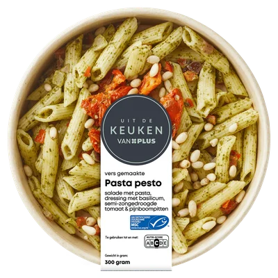Uit de keuken van PLUS Pasta pesto