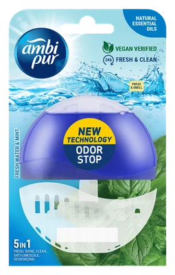 Ambipur Toiletblok vloeibaar water & mint