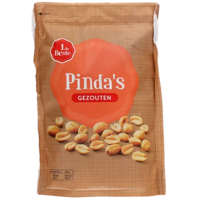 1 de Beste Pindas gebrand gezouten