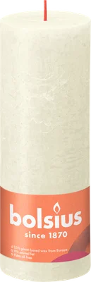 Bolsius Rustiek stompkaars 190/68 Soft Pearl