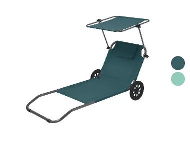 CRIVIT Strandstoel met zonnescherm