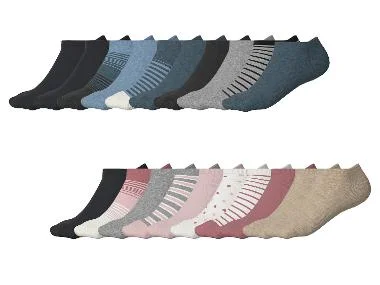 ESMARA KIDS 10 Paar kinder sneakersokken