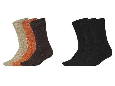 esmara® Set van 3 paar thermo huissokken