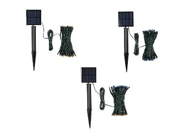 LIVARNO HOME LED-lichtsnoer op zonne-energie 100 LED's