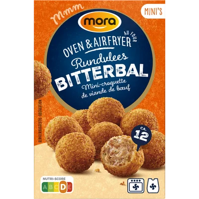 Mora Oven & Airfryer bitterballen 12 stuks
