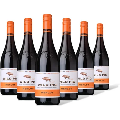 Wild Pig Merlot 6 flessen