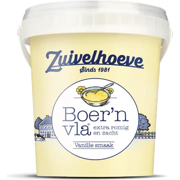 Zuivelhoeve Boer'n Vla Vanille 750g
