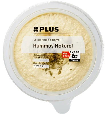 PLUS Hummus naturel