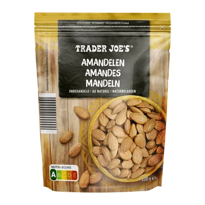 Trader Joe'S Ongebrande amandelen