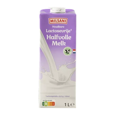 Milsani Lactosevrije halfvolle houdbare melk