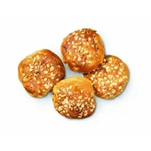 Lokale Bakker zachte mueslibollen bruin