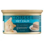 g'woon kattenvoer mousse met zalm